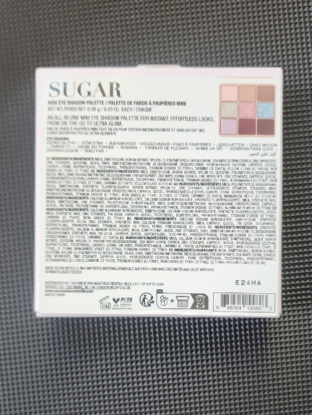 Anastasia Beverly Hills - Sugar Eyeshadow Palette - NEW - Picture 4 of 4